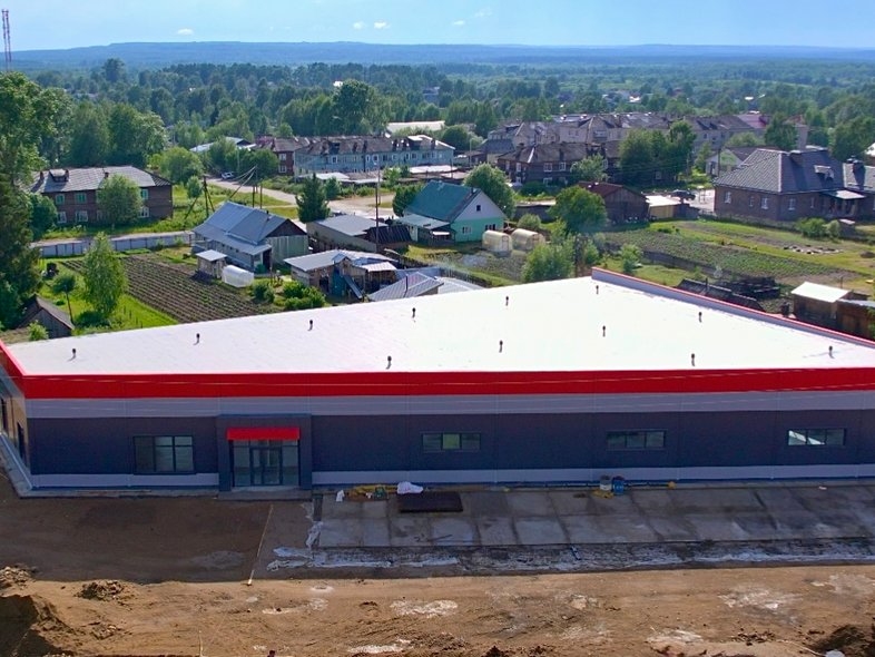 Магазин из сэндвич-панелей - фото 1