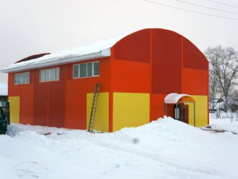 ТРЦ &quot;Радуга&quot; из сэндвич панелей