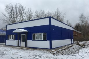 Работы, выполненные компанией Альянс - Магазин в д. Стулово площадью 144 кв.м.