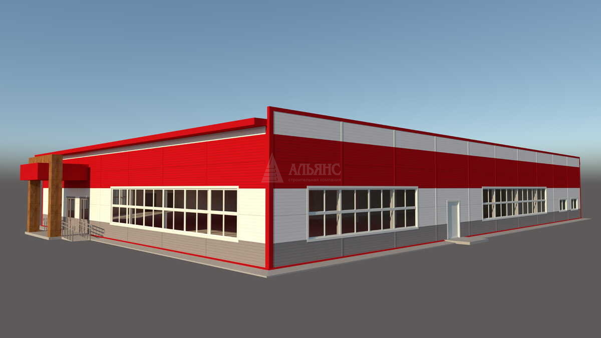 3D визуализация Магазин - фото 6