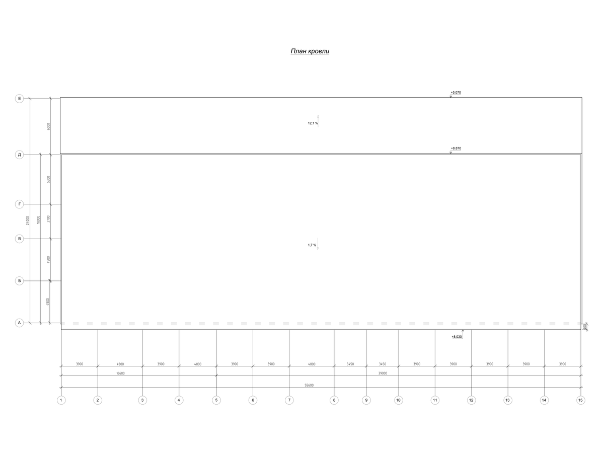Планировка Каркасный склад из сэндвич-панелей -  фото 7