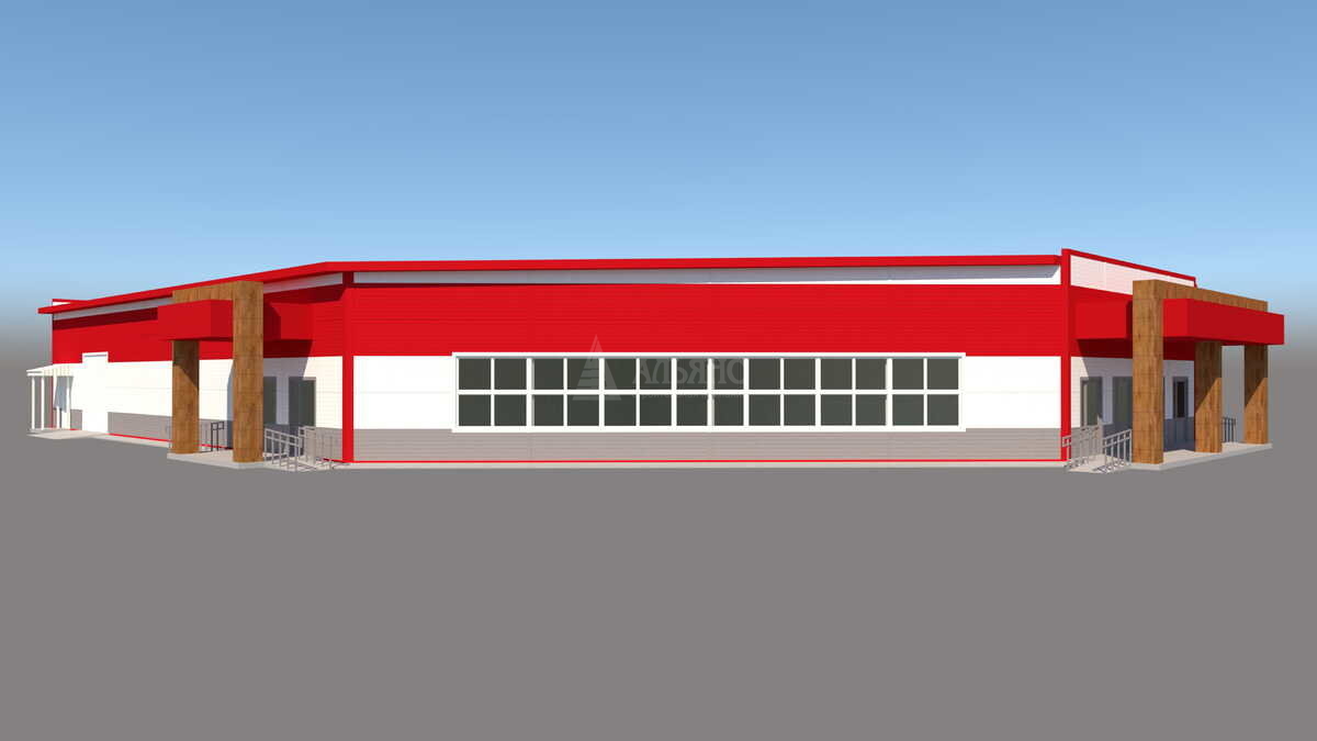 3D визуализация Магазин - фото 2