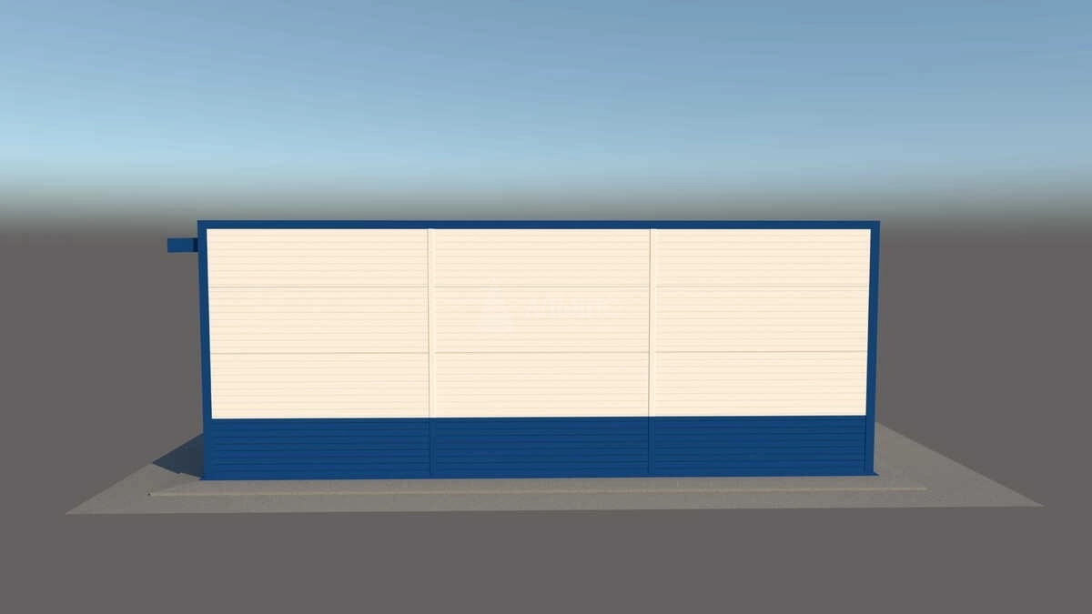 3D визуализация Магазин из сэндвич-панелей - фото 12