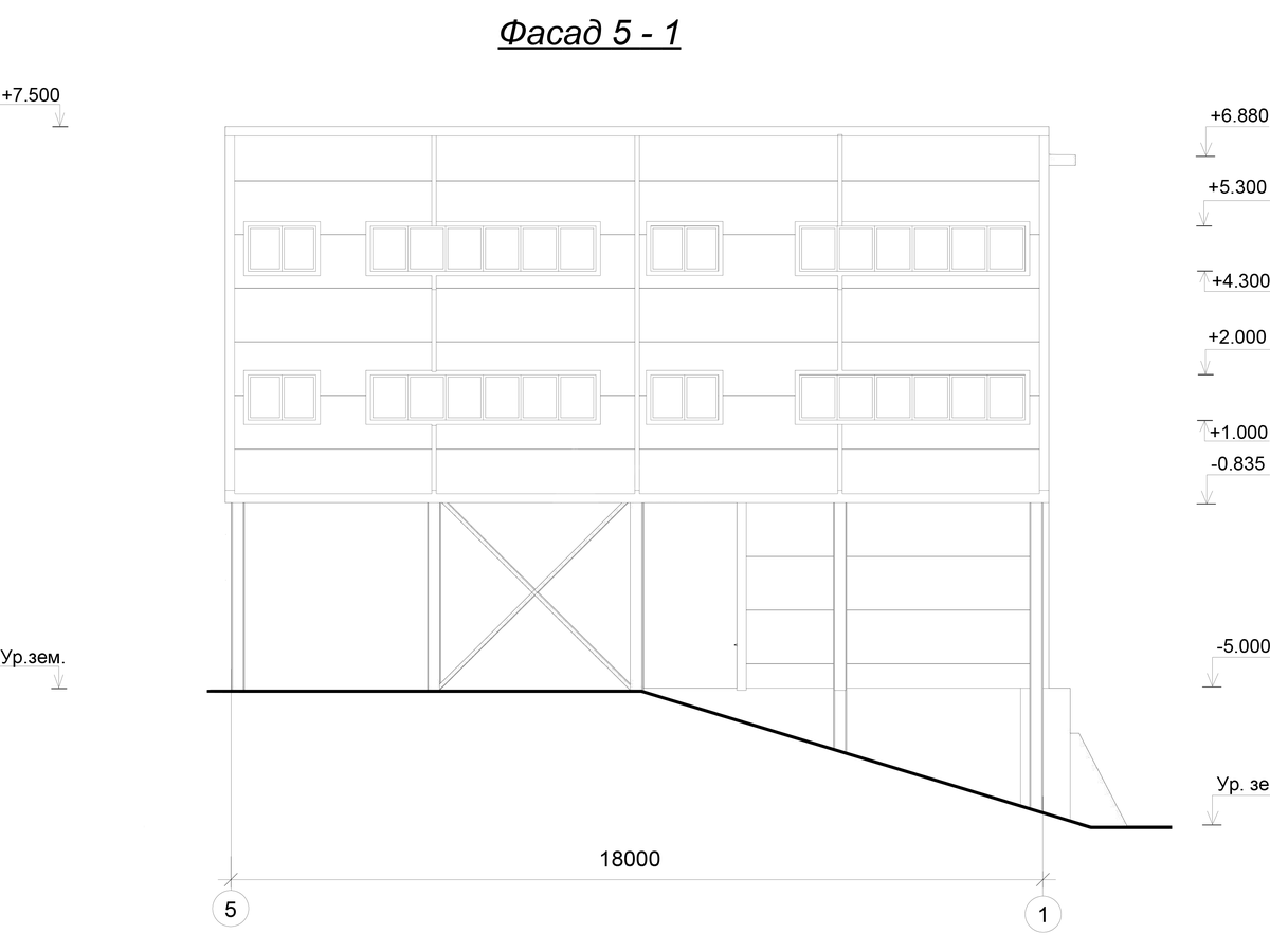 Планировка Производственный корпус из сэндвич-панелей -  фото 6