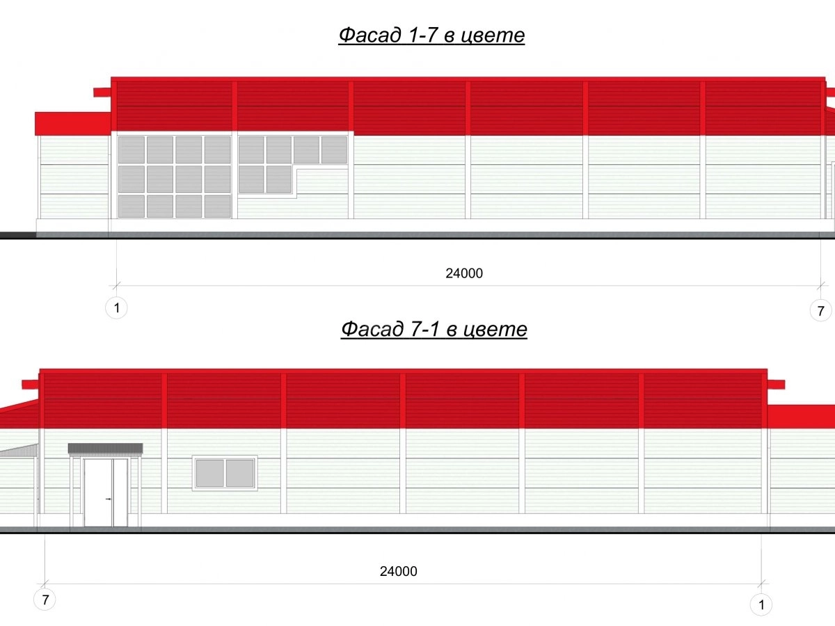 Планировка Магазин из сэндвич-панелей -  фото 1
