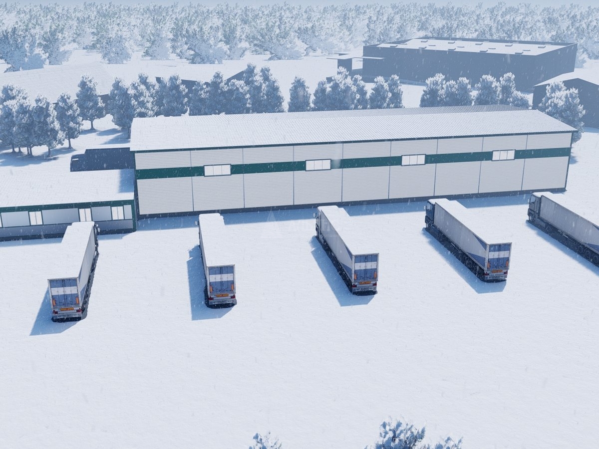 3D визуализация СТО из сэндвич-панелей - фото 4