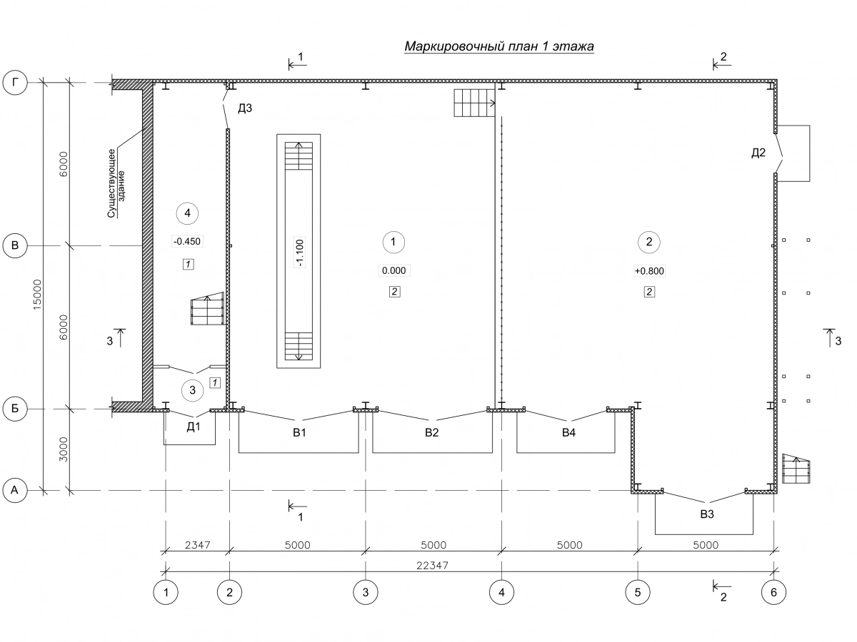 Планировка СТО из сэндвия-панеелей -  фото 1
