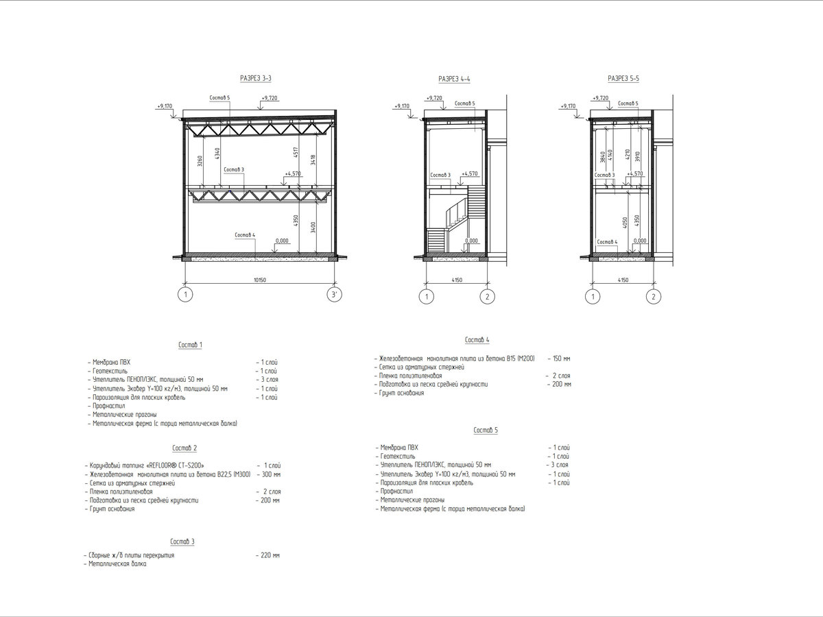 Планировка СТО из сэндвич панелей -  фото 4